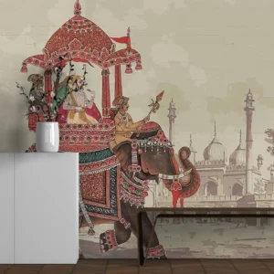 3D elephant wallpaper